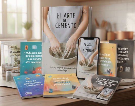 El Arte del cemento + 8 BONOS DE REGALO